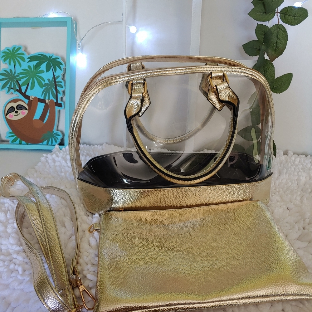 gold unbranded wallet